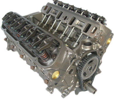 Gm 5.0 Vortec 305 Reman Marine Long Block Engine 1996-2006 - Remanufactured Engine