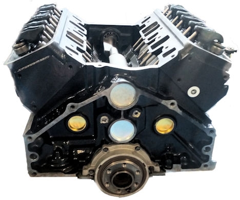 Gm 4.3 Vortec Reman Marine Long Block Engine 1986-1988 - Remanufactured Engine