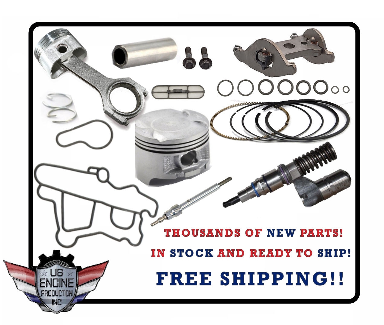 1694739C91 International Fuel Injection Kit - Remanufactured Engine